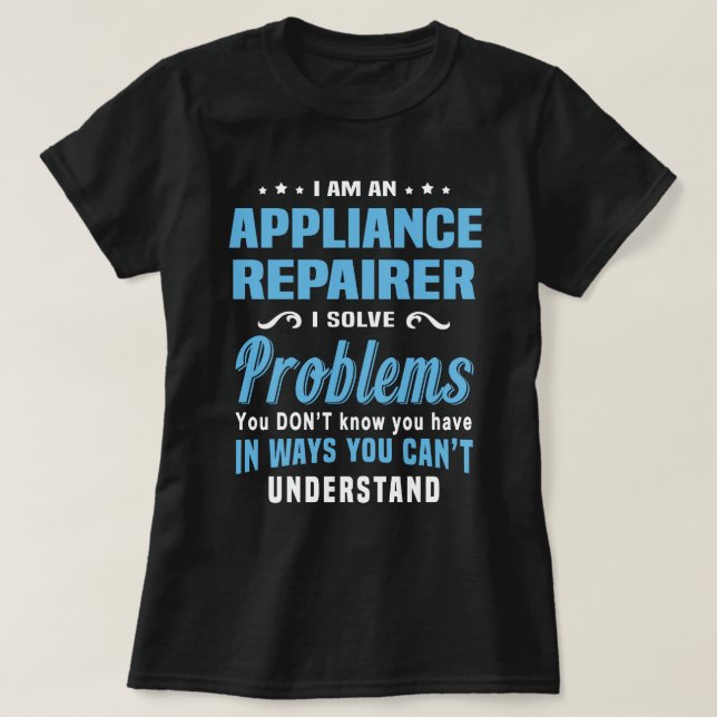 T-shirt Réparateur de matériel (Design devant)