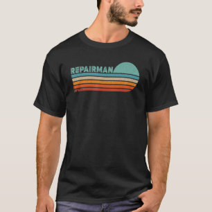 T-shirt RÉPARATEUR Poste Profession Embauché Travail Trava