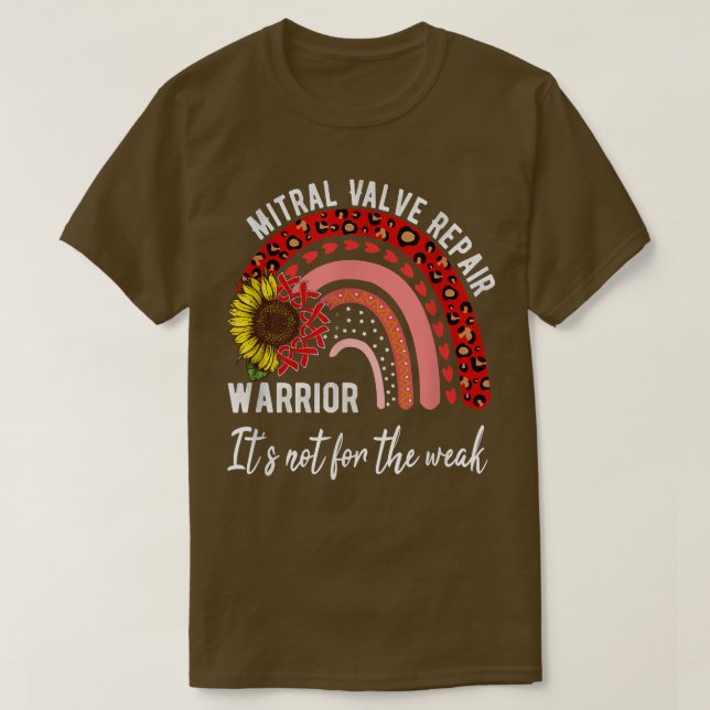 T-shirt Réparation de la vannes de Mitral s, sensibilisati (Design devant)