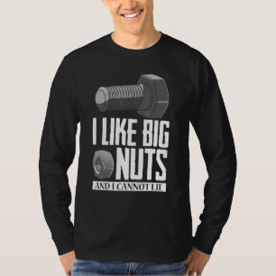 T-shirt Réparation de voiture mécanique diesel J'aime Big 