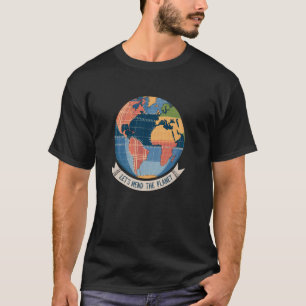 T-shirt Réparer la Planète Dessin Terre Patchwork