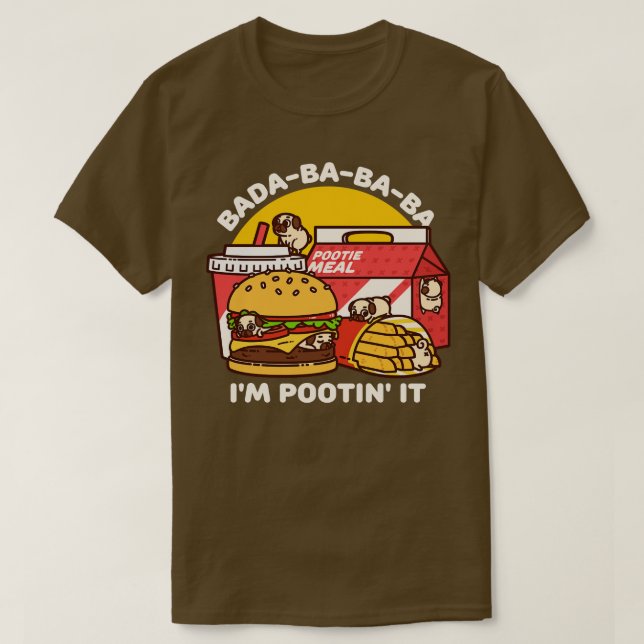 T-shirt Repas Puglie Pootie (Design devant)
