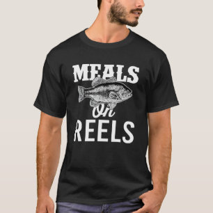 T-shirt Repas sur la pêche aux bobines