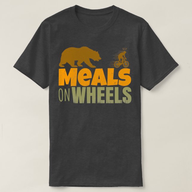 T-shirt Repas sur les roues (Design devant)