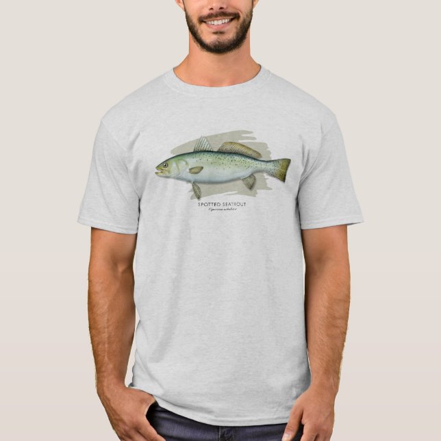 T-shirt repéré de Seatrout (Devant)