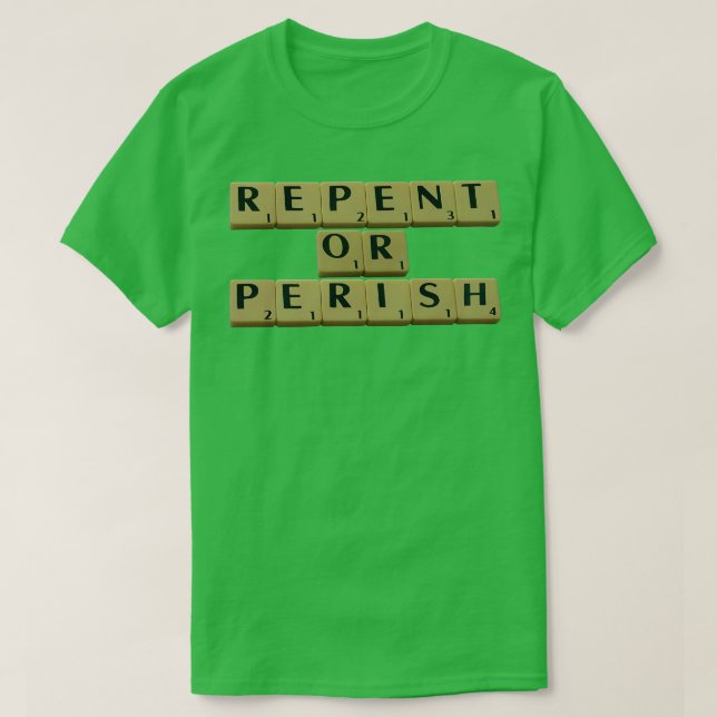 T-shirt Repérer ou périr (Design devant)