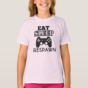 T-shirt Répétation de la peau du sommeil : Gamer Girl Edit