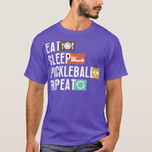 T-shirt Répéter la lecture du ballon de bascule du sommeil