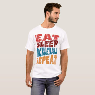 T-shirt Répéter la répétition du ballon de basketball du s
