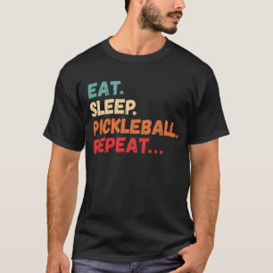T-shirt Répéter la répétition du ballon de basketball du s
