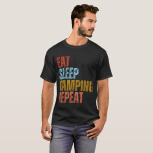 T-Shirt RÉPÉTER LE CAMPING DU SOMMEIL