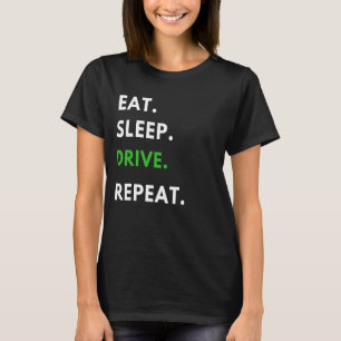 T-shirt Répéter le lecteur de sommeil pour les ventilateur