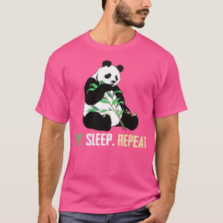 T-shirt Répéter le sommeil du repas