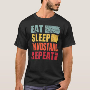 T-shirt Répéter le support de veille