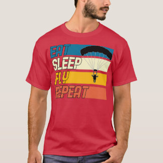 T-shirt Répéter le vol du sommeil