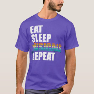 T-shirt Répéter les comédies musicales du sommeil