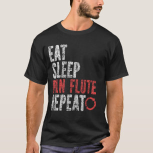 T-shirt Répétition de la feuille de sommeil