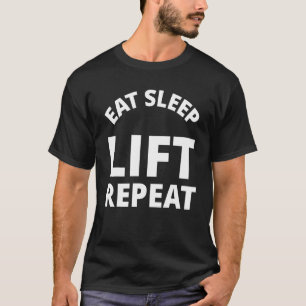 T-shirt Répétition de l'ascenseur du sommeil