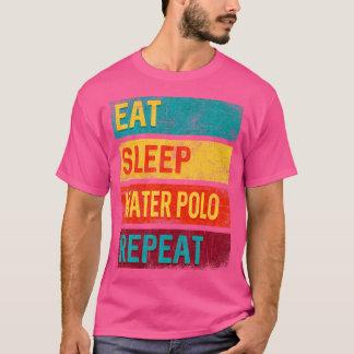 T-shirt Répétition du Polo d'eau du sommeil