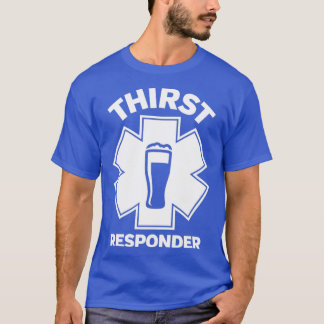 T-shirt Répondeur de soif Conception amusante pour les app