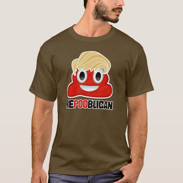 T-SHIRT REPOOBLICAN EMOJI (Devant)