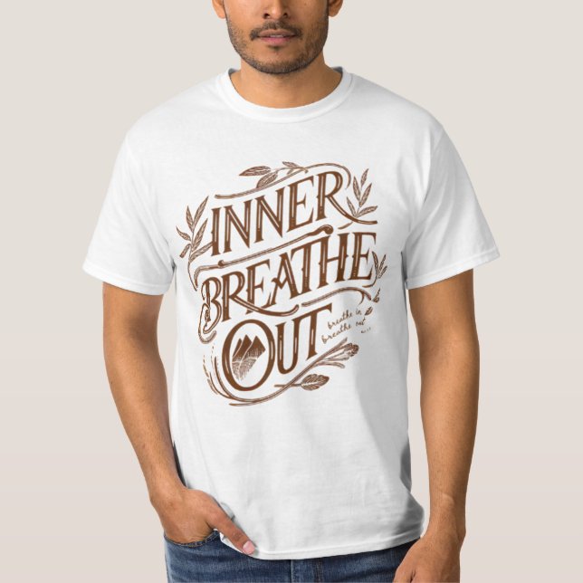 T-shirt Repos & Bien-être Art - Conception Mindfulness (Devant)