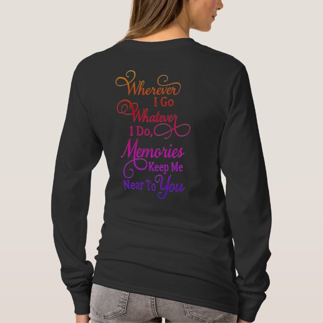 T-shirt repose en paix (Dos)