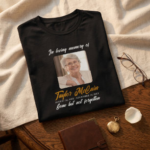 T-Shirt Repose en Paix Créer un Mémorial Personnal