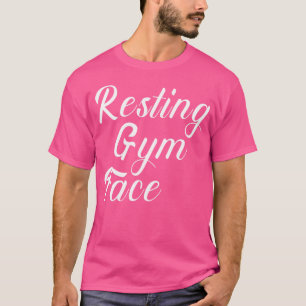 T-shirt Repose Gym Visage Exercice Gym Jour Poids Levage