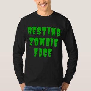 T-shirt Repose Visage Zombie - Drôle Halloween 2022 T-shir