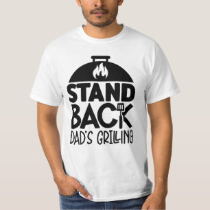 T-shirt Reposez-vous les grillades de papa Anniversaire Pa