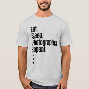 T-shirt Reprendre le photographe du sommeil