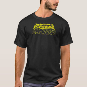 T-shirt Représentant des réclamations Espace Arrière