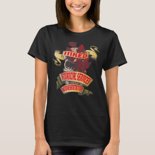 T-shirt Représentant des services financiers - Crâne encré
