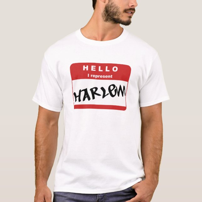 T-shirt Représentez Harlem (Devant)