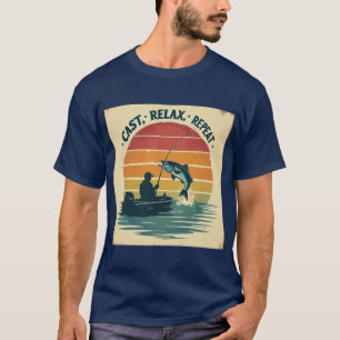 T-shirt Reprise de détente de la viande - Pêche