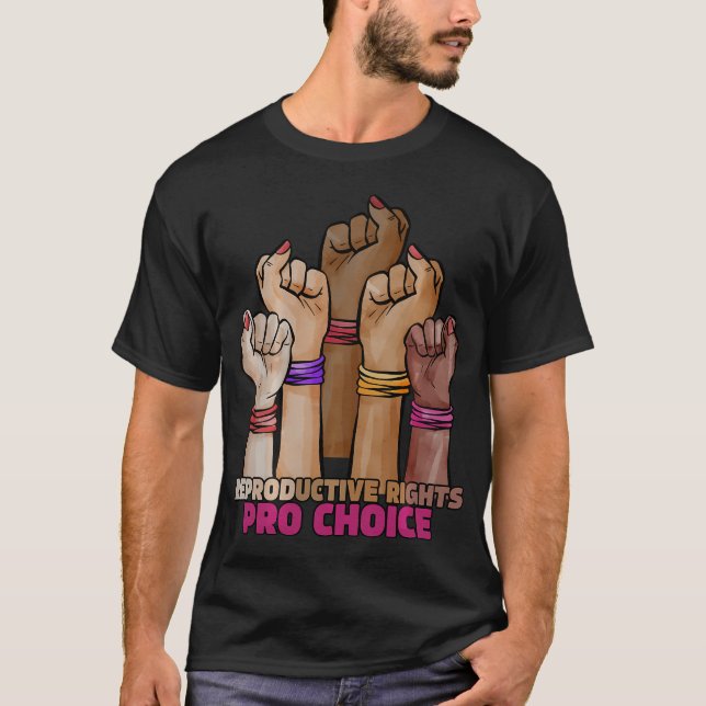 T-shirt Reproductive Rights Shirt Pro Choice Reproductive  (Devant)