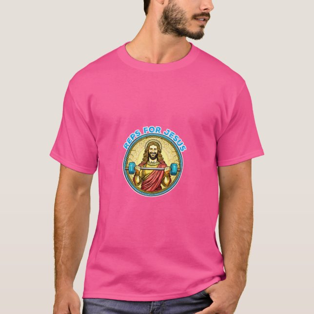 T-shirt Reps Pour Jésus (Devant)