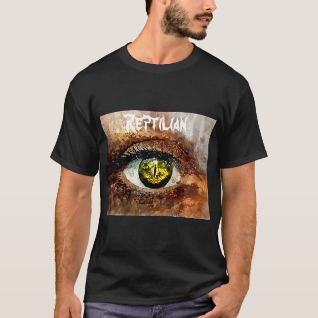 T-shirt reptile d'oeil (Devant)