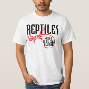 T-shirt REPTILES - fiers d'être Blooded froid