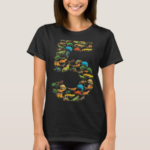 T-shirt reptiles lézards 5 ans anniversaire 5ème anniversa
