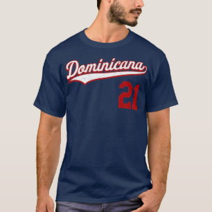 T-shirt Republica Dominicana Baseball dominicain Beisbol