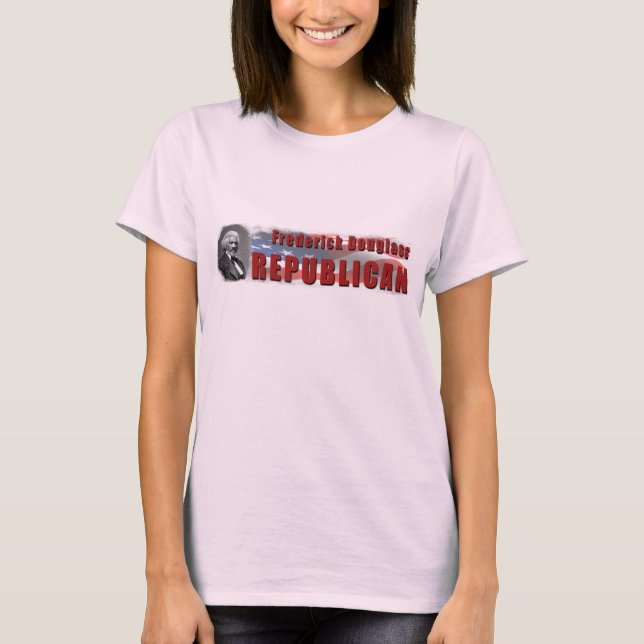 T-shirt Républicain de Frederick Douglass (Devant)