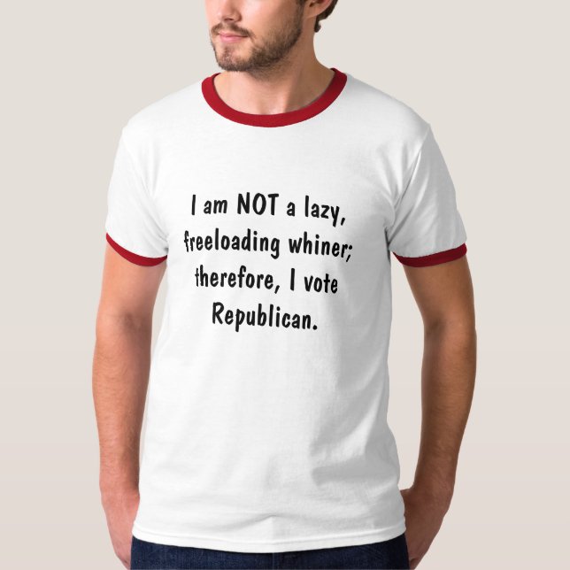 T-shirt Républicain de vote (Devant)