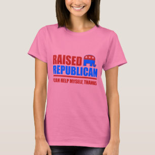 T-shirt Républicain élevé. Je peux m'aider