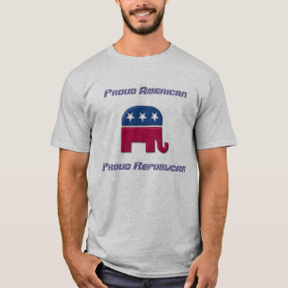 T-shirt Républicain fier américain fier
