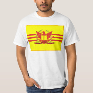 T-shirt République de drapeau de forces militaires du