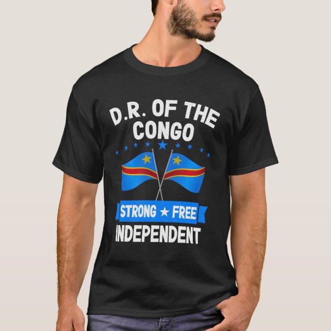 T-shirt République Démocratique Du Congo (Devant)