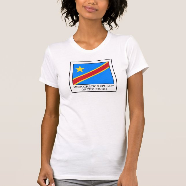T-shirt République démocratique du Congo (Devant)