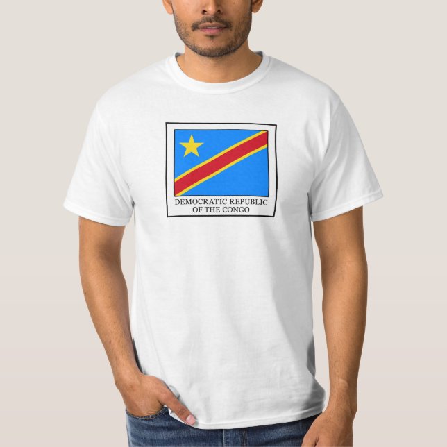 T-shirt République démocratique du Congo (Devant)